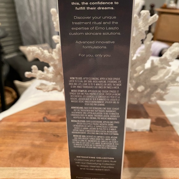 Erno Laszlo exfoliate and detox clay mask..Pore cleansing deep detox face mask. - Picture 2 of 8